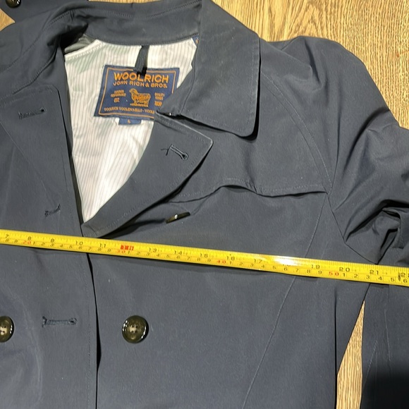 Woolrich John Rich & Bros Women’s Parka Size L navy - Picture 11 of 13